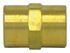 103-C by TECTRAN - Air Brake Pipe Coupling - Brass, 3/8 inches Pipe Thread
