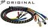 13A1202 by TECTRAN - Air Brake Hose and Power Cable Assembly - 12 ft., 4-in-1 Auxiliary, Red and Blue Hose