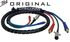 13A0801 by TECTRAN - Air Brake Hose and Power Cable Assembly - 8 ft., Red and Blue, 3-in-1 AirPower Lines