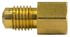 41442-WHD by TECTRAN - Inverted Flare Fitting - Brass, M10 x 1.0 Bubble Male to Female Thread
