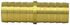 129R-12 by TECTRAN - Air Brake Pipe Coupling - Brass, 3/4 inches Hose I.D, Round Shoulder
