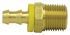 725-4B by TECTRAN - Air Tool Hose Barb - Brass, 1/4 - in. Tube, 1/4 in. Thread, Male