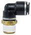 QL1369-6B by TECTRAN - MALE SWIVEL ELBOW  3/8 TUBE-1/4 THREAD COMPOSITE
