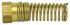 10234 by TECTRAN - Air Brake Spring Fitting - Brass, 3/8 in. I.D Hose, with Nut