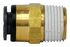QL1368-8C by TECTRAN - Air Brake Air Line Connector Fitting - 1/2 in. Tube, Composite Push-Lock, Male