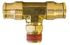 PL13726CR by TECTRAN - Push-On Hose Fitting - 3/8 in. Tube, 3/8 in. Thread, Male Branch Tee, Swivel