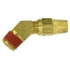 1174-6B by TECTRAN - Air Brake Air Line Elbow - Brass, 3/8 in. Tube, 45 degree, Air Brake to Male Pipe