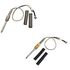 95-5120 by TECTRAN - Thermocouple - 1/4 in. NPTF, 0-1600 deg. F, 2.25 in., Solid Probes, Stainless Still Tip