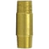 113-D3 by TECTRAN - Air Brake Pipe Nipple - Brass, 1/2 in. Pipe Thread, 3 in. Long Nipple