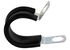 905RA by TECTRAN - Hose Clamp - 5/8 in. Clamping Dia., 1/4 in. Screw, 1/2 in. Wide, Rubber Covered