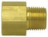 120-AA by TECTRAN - Air Brake Governor Adapter - Brass, 1/8 in. Female Pipe, 1/8 in. Male Thread