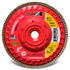 30202 by CGW ABRASIVE - CGW Abrasives 30202 Trimmable Flap Discs with Built in Hub 4-1/2" x 5/8-11" 40 Grit Ceramic