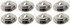 Raybestos H1133K Drum Brake Hold Down Spring Cup Raybestos R-Line Hold Down Spring Cup