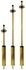 9400E-2 by TECTRAN - Zinc Pogo 40" w/ 3 Hole Clamp