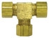 64-2 by TECTRAN - Compression Fitting - Brass, 1/8 inches Tube Size, Union Tee