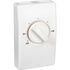 D2022H10BA by TPI - Wall Mount Line Voltage Thermostat Double Pole, White