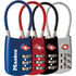 4688D by MASTER LOCK - Master Lock® No. 4688D TSA-Accepted Luggage Combination Padlock 2"W Assorted Colors Price Each