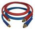 13A1202 by TECTRAN - Air Brake Hose and Power Cable Assembly - 12 ft., 4-in-1 Auxiliary, Red and Blue Hose