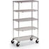 4728500 by METRO - Metro qwikSLOT Wire Shelf Trucks - 48" Wx18" D Shelf