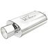 14832 by MAGNAFLOW EXHAUST PRODUCT - Straight-Through Performance Muffler; 2.25/4in. Center/Center;  5x14x8 Body