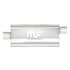 12225 by MAGNAFLOW EXHAUST PRODUCT - Straight-Through Performance Muffler; 2.25in. Offset/Center;  5x14x8 Body