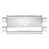 12568 by MAGNAFLOW EXHAUST PRODUCT - Straight-Through Performance Muffler; 2.5in. Dual/Dual;  5x22x11 Body