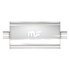 12579 by MAGNAFLOW EXHAUST PRODUCT - Straight-Through Performance Muffler; 3in. Center/Center;  5x22x11 Body