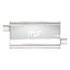 12578 by MAGNAFLOW EXHAUST PRODUCT - Straight-Through Performance Muffler; 3in. Offset/Offset;  5x22x11 Body