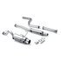 15643 by MAGNAFLOW EXHAUST PRODUCT - Street Series Stainless Cat-Back System
