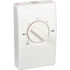 S2022H10AA by TPI - Wall Mount Line Voltage Thermostat Single Pole, White