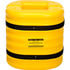 1724-10 by JUSTRITE - Eagle Column Protector, 10" Column Opening, 24" High, Yellow, 1724-10