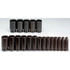 Proto J74116 Socket Set Proto J74116 1/2" Drive 19 Piece Deep Impact Socket Set - 6 Point