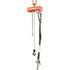 2183 by COLUMBUS MCKINNON - CM ShopAir Chain Hoist, 1,000 Lbs., 10 Ft. Lift, 11 FPM Lift, 29 FPM Lower