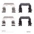 340-21012 by DYNAMIC FRICTION COMPANY - Disc Brake Hardware Kit