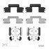 340-47050 by DYNAMIC FRICTION COMPANY - Disc Brake Hardware Kit