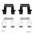 340-53002 by DYNAMIC FRICTION COMPANY - Disc Brake Hardware Kit