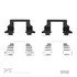 340-47028 by DYNAMIC FRICTION COMPANY - Disc Brake Hardware Kit