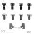 340-54057 by DYNAMIC FRICTION COMPANY - Disc Brake Hardware Kit