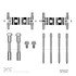 340-54084 by DYNAMIC FRICTION COMPANY - Disc Brake Hardware Kit