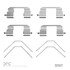 340-59017 by DYNAMIC FRICTION COMPANY - Disc Brake Hardware Kit