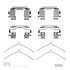 340-59033 by DYNAMIC FRICTION COMPANY - Disc Brake Hardware Kit