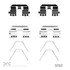 340-59039 by DYNAMIC FRICTION COMPANY - Disc Brake Hardware Kit