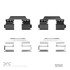 340-63052 by DYNAMIC FRICTION COMPANY - Disc Brake Hardware Kit