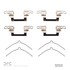 340-67018 by DYNAMIC FRICTION COMPANY - Disc Brake Hardware Kit