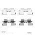 340-67021 by DYNAMIC FRICTION COMPANY - Disc Brake Hardware Kit