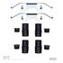 340-31016 by DYNAMIC FRICTION COMPANY - Disc Brake Hardware Kit