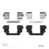 340-32001 by DYNAMIC FRICTION COMPANY - Disc Brake Hardware Kit