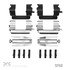 340-37008 by DYNAMIC FRICTION COMPANY - Disc Brake Hardware Kit