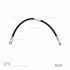 350-01023 by DYNAMIC FRICTION COMPANY - Brake Hose