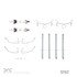 340-75012 by DYNAMIC FRICTION COMPANY - Disc Brake Hardware Kit